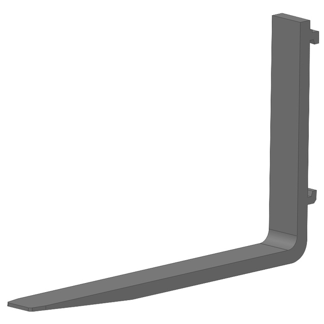 Fourche Leve Palette LG 1200 Chargeur Frontaux Capacite 2T ISO 2A référence fournisseur 205698